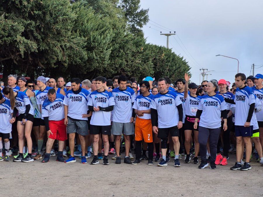 Largada de la carrera Franck Corre
