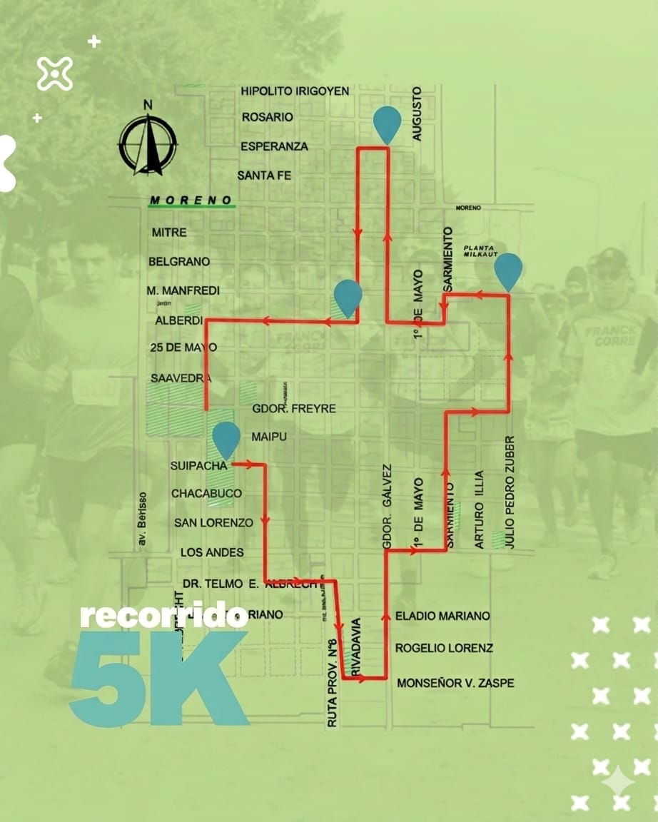 Recorrido 5K